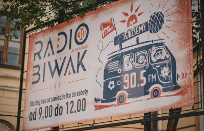 Radio Biwak we Wrocławiu. Zagraliśmy wspólnie z Radiem Rzeszów