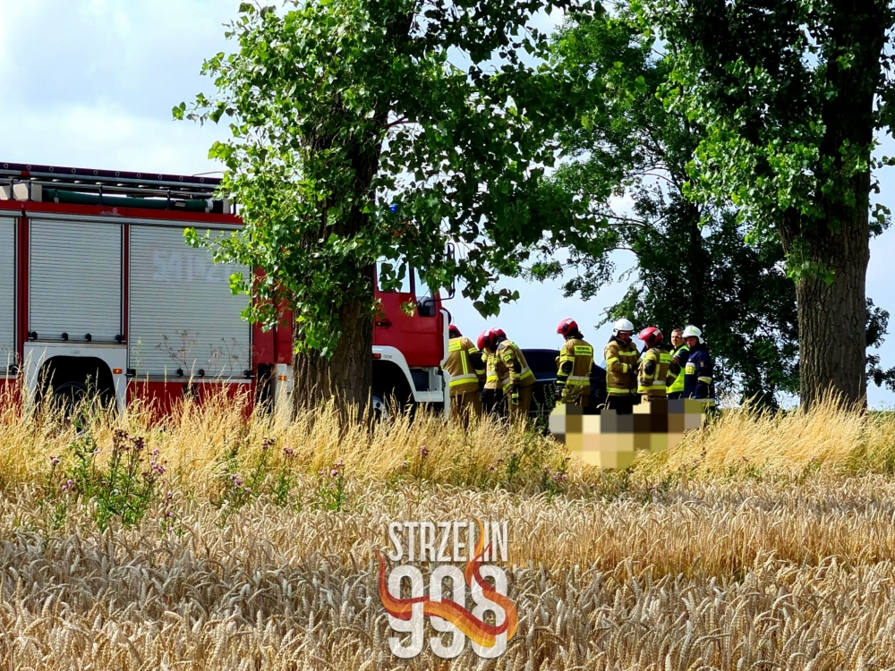 Tragiczny wypadek na trasie Wrocław - Strzelin. Nie żyją dwie osoby - fot. Strzelin 998