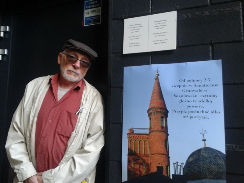 Maraton z "Czarodziejską górą". W Sokołowsku od kilkunastu godzin czytają Manna - fot. Barbara Szeligowska
