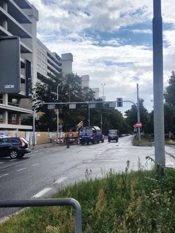 Wrocław: Niewybuch przy Powstańc&oacute;w Śląskich