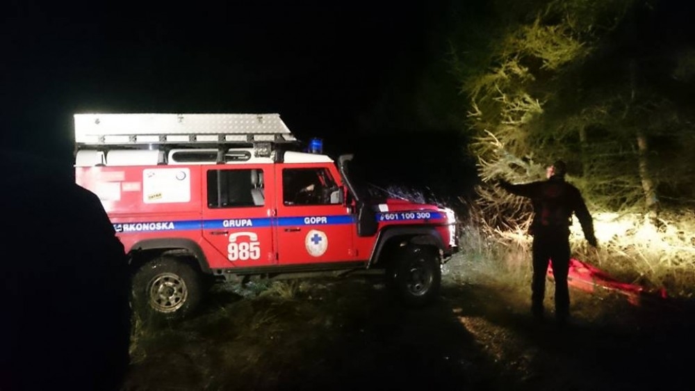 18 wypraw poszukiwawczych i 105 akcji ratunkowych karkonoskich GOPR-owców - fot. GOPR Karkonosze