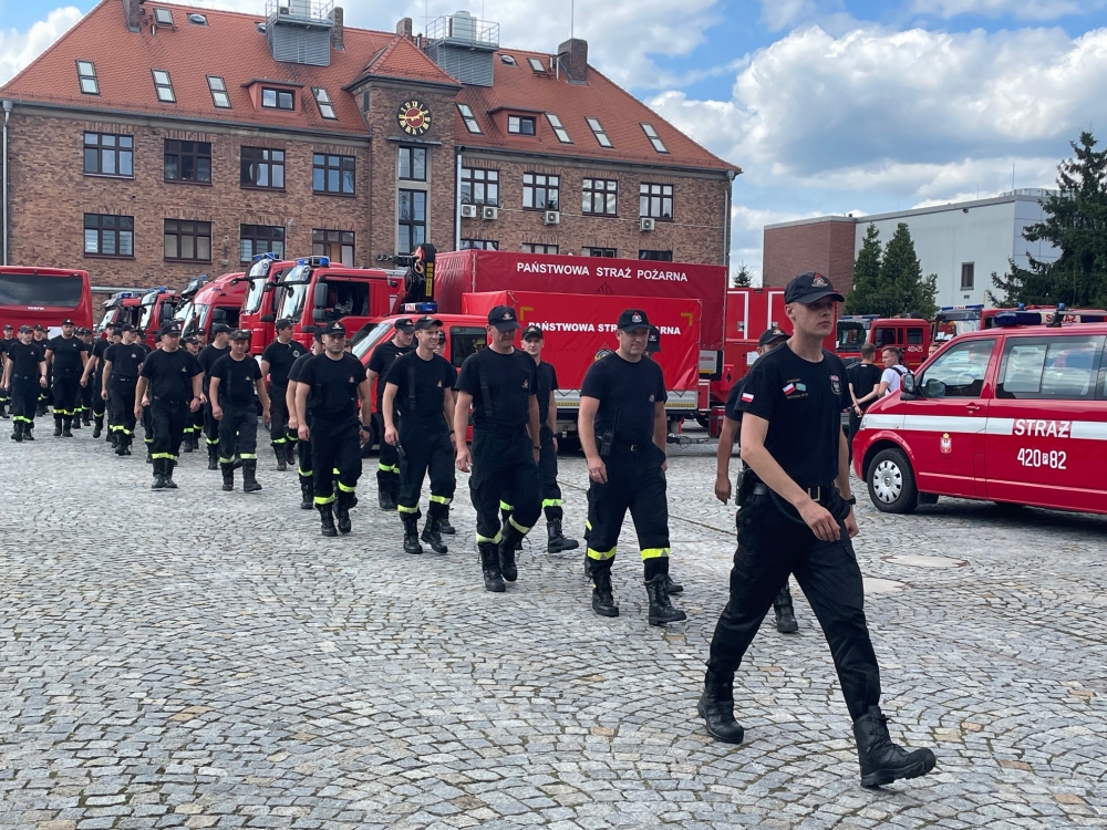 Dolnośląscy strażacy będą gasić pożary lasów w Grecji – fot. M. Gadawa
