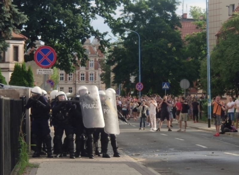 Tymczasowy areszt wobec zatrzymanych po zamieszkach w Lubinie - fot. archiwum radiowroclaw.pl