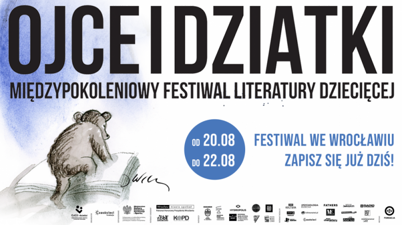Międzypokoleniowy Festiwal Literatury Dziecięcej "Ojce i Dziatki" - Fot. mat. prasowe