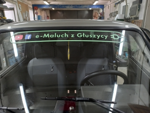 Legendarny Fiat 126p przerobiony na auto elektryczne - 1