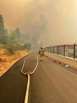 "Było widać, że jesteśmy potrzebni". Dolnośląscy strażacy wrócili z misji w Grecji - 9