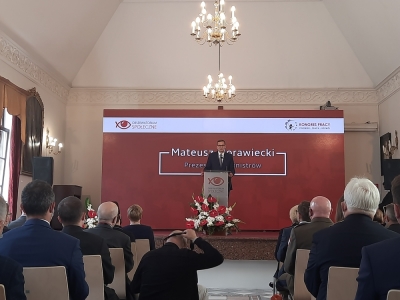 Premier na Kongresie Pracy we Wrocławiu