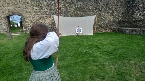 Dawne zwyczaje na zamku Bolków. Dziś w twierdzy piknik historyczny - 3