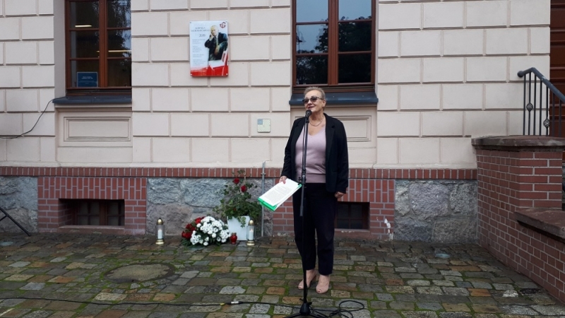 Oborniki Śląskie: Powstał komitet budowy pomnika Kornela Morawieckiego - zdjęcie z uroczystości