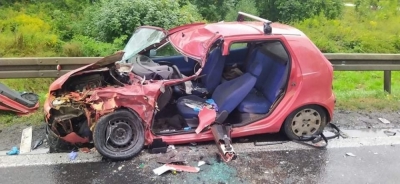Wypadek na S8, jedna osoba ranna