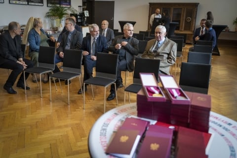 75 lat Radia Wrocław: 18 pracowników Radia Wrocław z odznaczeniami państwowymi - 48