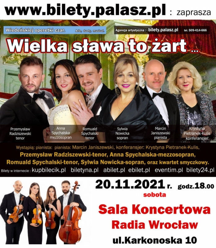 Wielka sława to żart SPEKTAKL ODWOŁANY - fot. mat. prasowe
