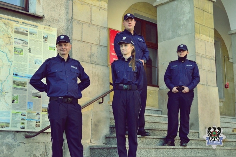 W Mieroszowie funkcjonuje już nowo otwarty posterunek policji - fot. KMP w Wałbrzychu