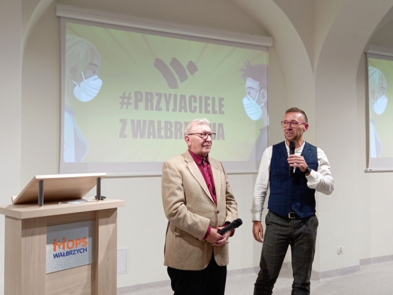  Podziękowanie dla wolontariuszy za ich postawę w czasie pandemii - fot. Barbara Szeligowska