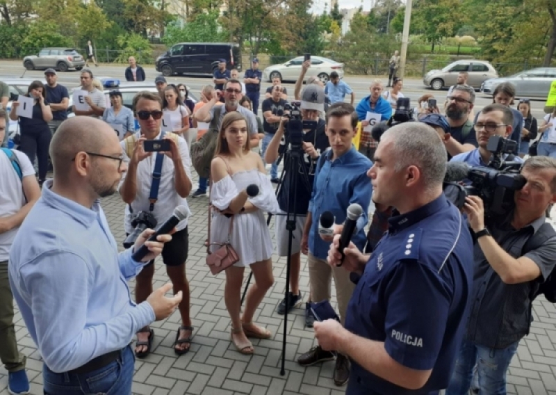 8 osób, w tym 4 policjantów zostanie zatrzymanych w związku ze śmiercią 25-letniego Ukraińca - fot. Elżbieta Osowicz