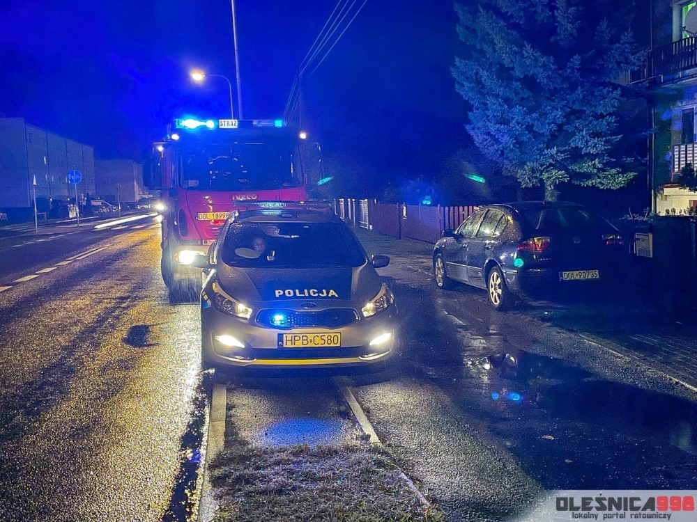 Mężczyzna zaatakował nożem dwie osoby. Jest już w rękach policji - fot. Oleśnica998