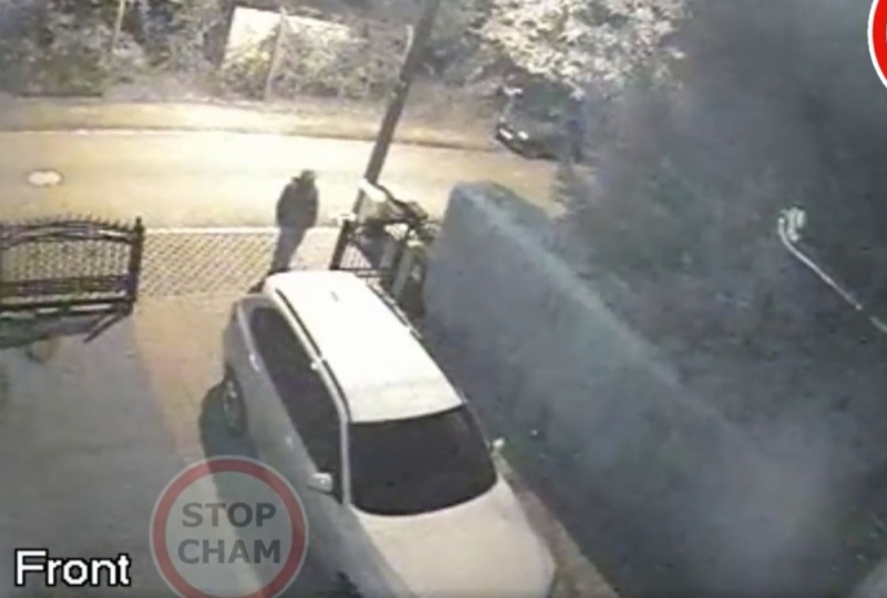 Dwie minuty wystarczyły na kradzież samochodu  - Fot. Stop Cham