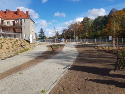 Pierwszy z czterech parków kieszonkowych w Wałbrzychu już otwarty