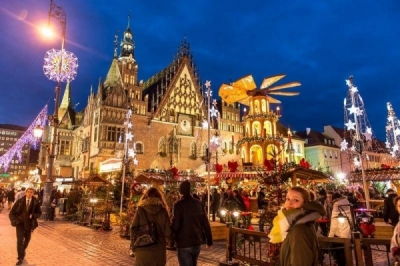 Wrocław: Jarmark Bożonarodzeniowy. Został niecały miesiąc