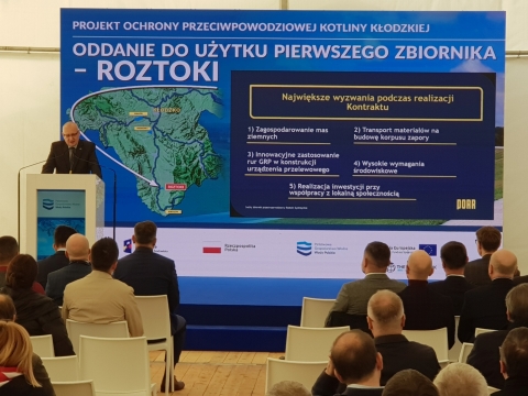 Pierwszy zbiornik przeciwpowodziowy na Ziemi Kłodzkiej już działa - 6