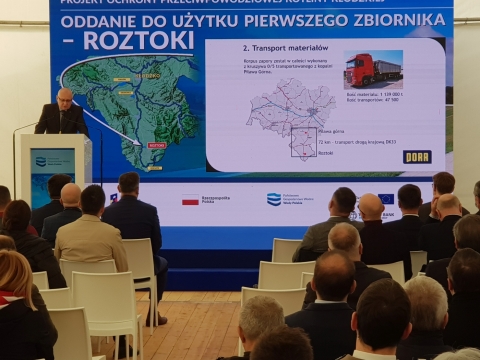 Pierwszy zbiornik przeciwpowodziowy na Ziemi Kłodzkiej już działa - 8