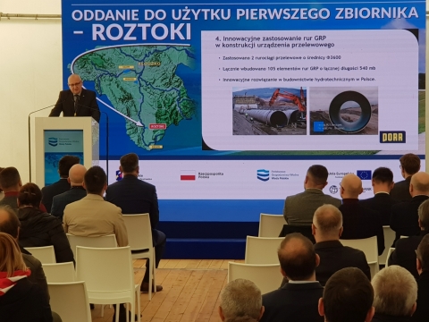 Pierwszy zbiornik przeciwpowodziowy na Ziemi Kłodzkiej już działa - 11
