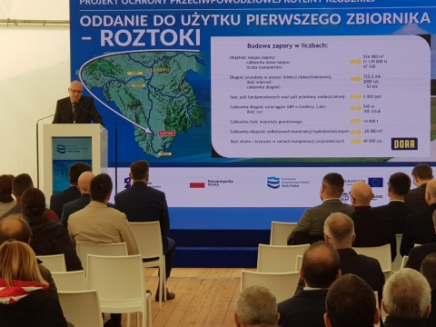 Pierwszy zbiornik przeciwpowodziowy na Ziemi Kłodzkiej już działa - 2
