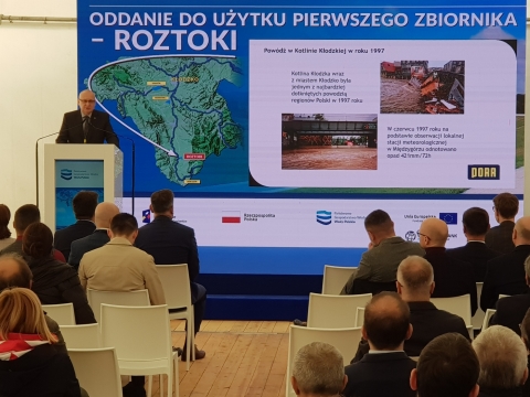 Pierwszy zbiornik przeciwpowodziowy na Ziemi Kłodzkiej już działa - 3