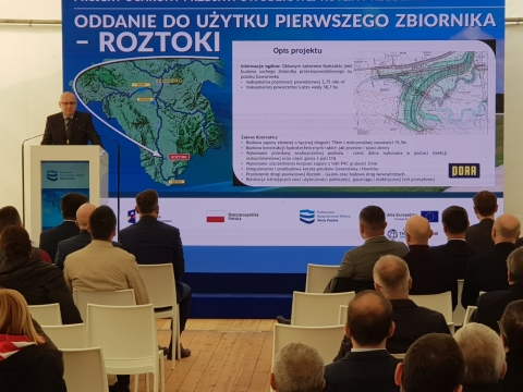 Pierwszy zbiornik przeciwpowodziowy na Ziemi Kłodzkiej już działa - 4
