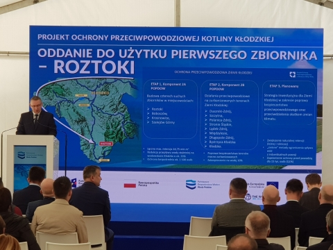 Pierwszy zbiornik przeciwpowodziowy na Ziemi Kłodzkiej już działa - 5