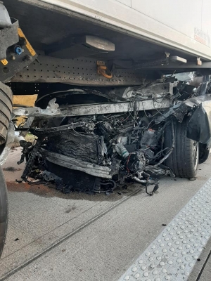 Śmiertelny wypadek na autostradzie A4 - 0