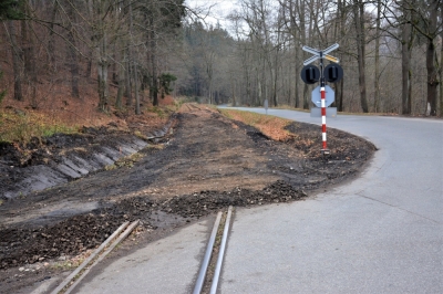 Zamknięta droga Szczytna - Polanica-Zdrój. Trwa remont linii kolejowej