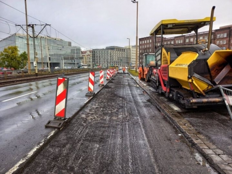 Uwaga kierowcy - rusza kolejny etap remontu pl.Społecznego - fot. FB ZDiUM