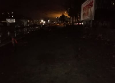 Ciemno wszędzie. A wszystko przez... tramwaj na Popowice