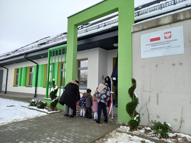 Pierwszy żłobek w wiejskiej gminie Świdnica oficjalnie otwarty [ZDJĘCIA] - fot. Barbara Szeligowska