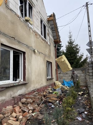 Tragiczny pożar i niezwykła mobilizacja w całych Siechnicach [ZDJĘCIA] - 8