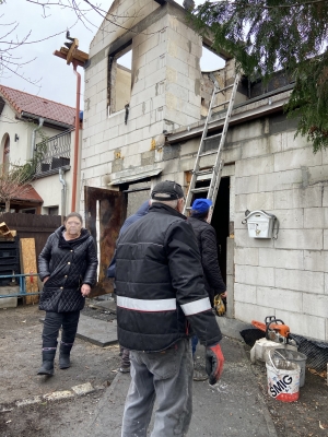 Tragiczny pożar i niezwykła mobilizacja w całych Siechnicach [ZDJĘCIA] - 0