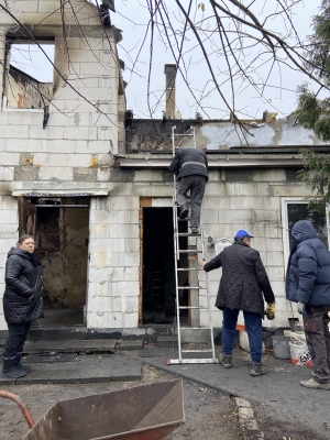 Tragiczny pożar i niezwykła mobilizacja w całych Siechnicach [ZDJĘCIA] - 5