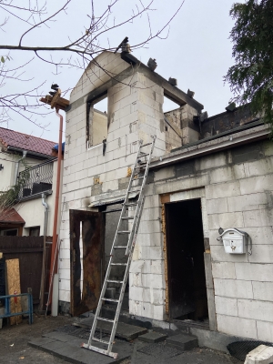 Tragiczny pożar i niezwykła mobilizacja w całych Siechnicach [ZDJĘCIA] - 6
