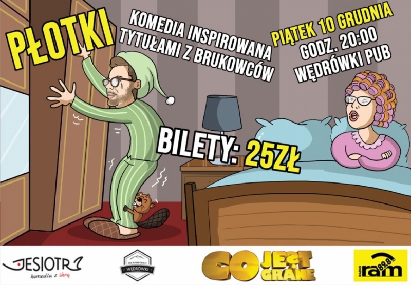 Teatr Improwizacji Jesiotr: Płotki - fot. mat. prasowe