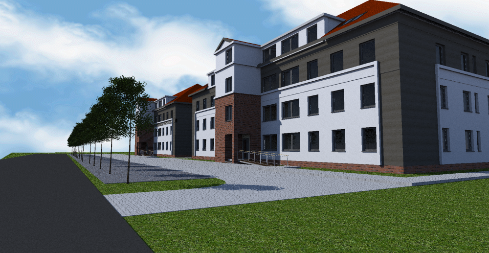 Świdnica wybuduje kolejne mieszkania komunalne - wizualizacje (mat. prasowe)