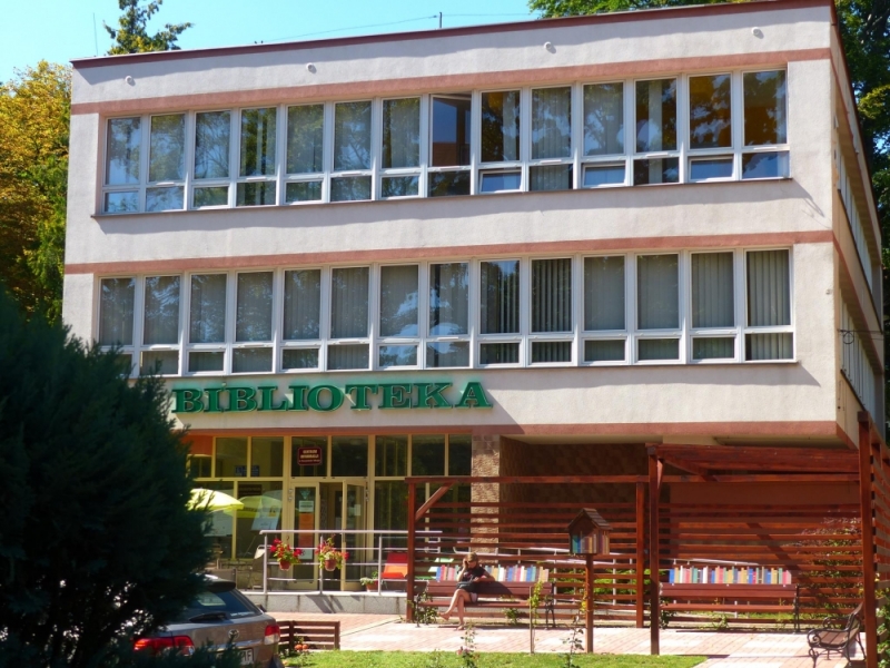 Biblioteka zamknięta, książki można wypożyczać w... starej gazowni - fot. użyczone