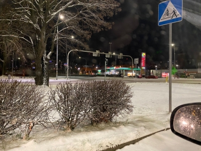 Sypnęło śniegiem w regionie