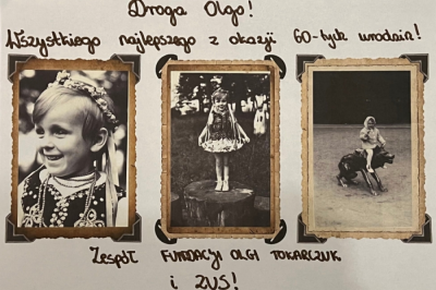 Noblistka Olga Tokarczuk świętuje 60 urodziny