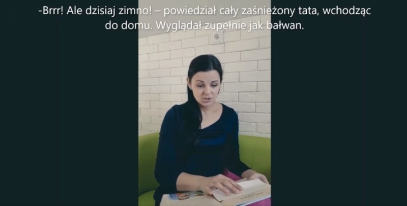 Świdnica nagrywa bajki dla dzieci... i rodziców - fot. kadr z nagrania