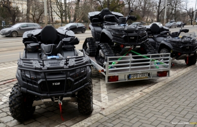 Quady i niezbędny sprzęt trafiły do dolnośląskiej policji