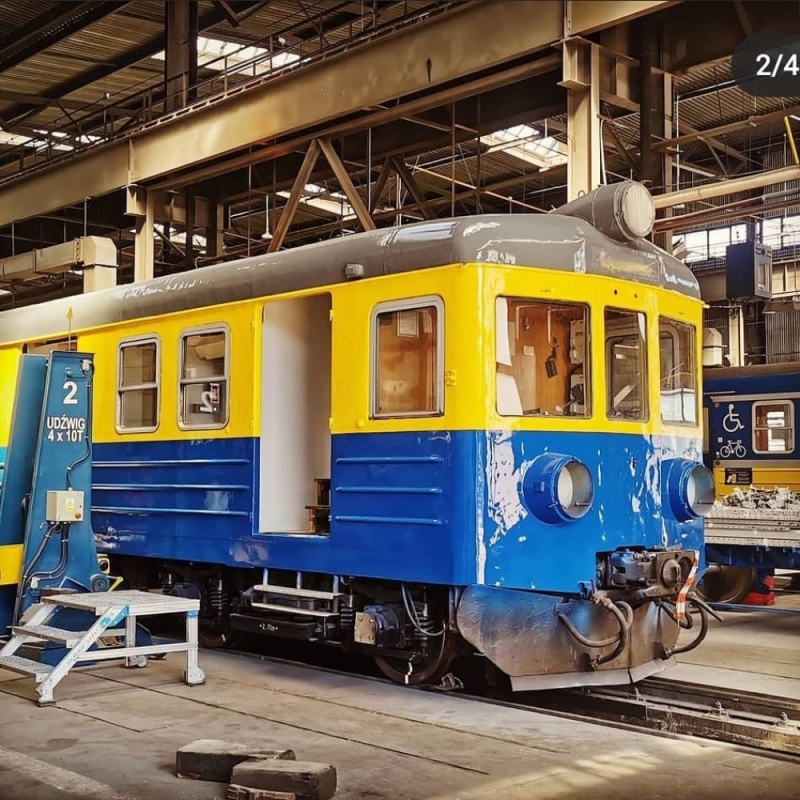 Najdłużej produkowany pociąg z Wrocławia na świecie bohaterem książki - fot. Torypress