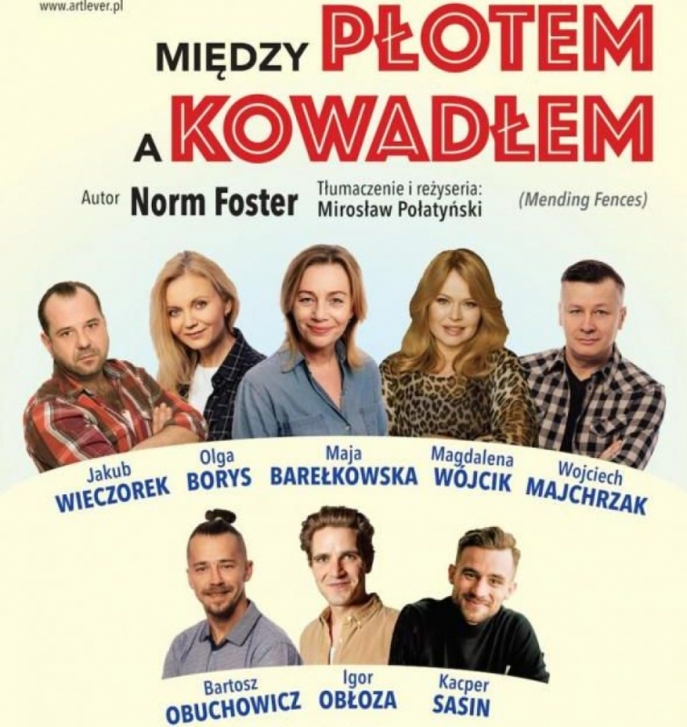 Spektakl „Między płotem a kowadłem" - fot. mat. prasowe