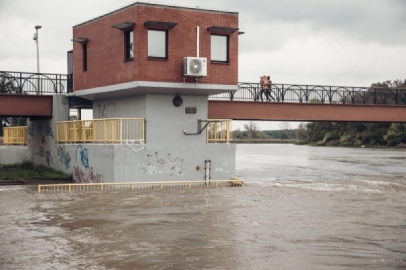 Hydrolodzy nie wykluczają przekroczenia stanów alarmowych na rzekach - fot. Patrycja Dzwonkowska (zdjęcie ilustracyjne)