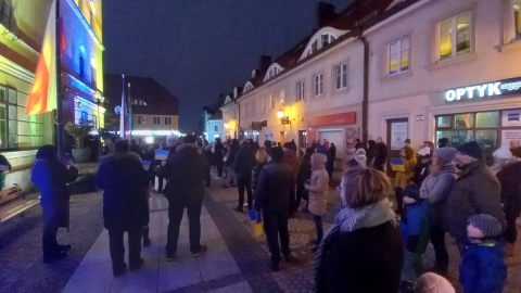 Mieszkańcy Wrocławia i Polkowic znów solidarni z Ukrainą - 1